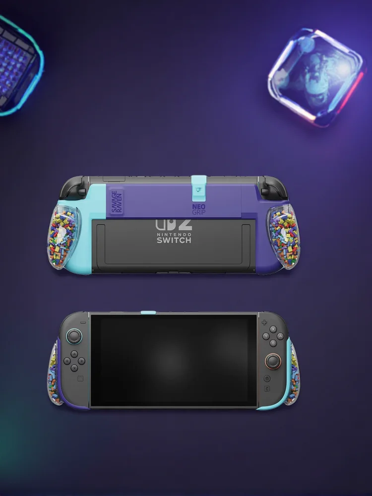 Savage Raven by Skull & Co. NeoGrip z wymiennym ergonomicznym uchwytem ochronnym do konsoli do gier Nintendo Switch 2 NS2 — zdjęcie produktu 7