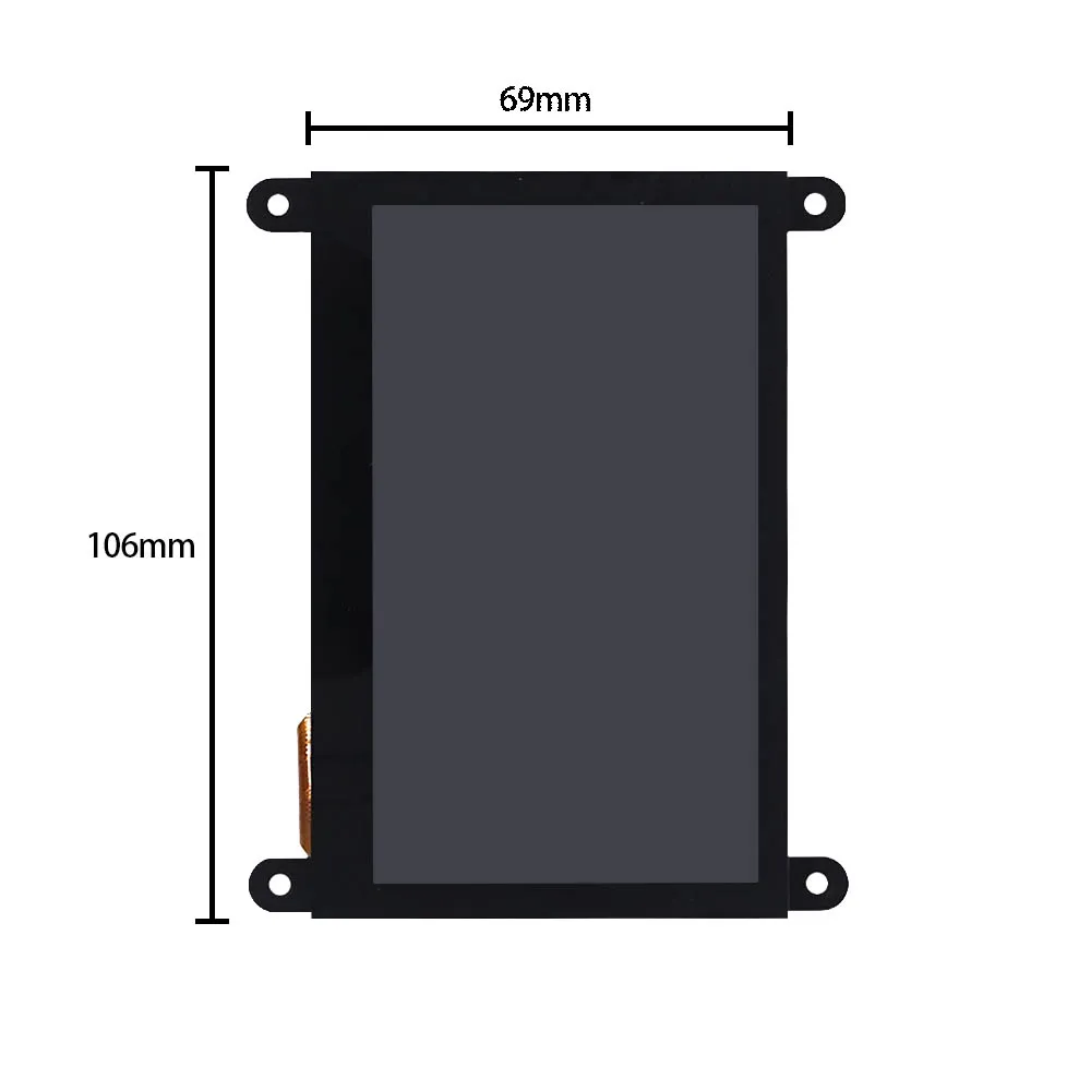 Módulo LCD de toque capacitivo RGB de 4,3 polegadas compatível com placa de desenvolvimento Atom / Wildfire STM32