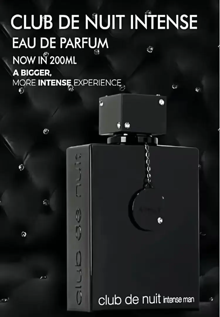 

Armaf Club de Nuit Intense Man — мужской парфюм — изящный черный флакон с акцентами, напоминающими бриллианты, обеспечивает смелый и мужественный аромат.