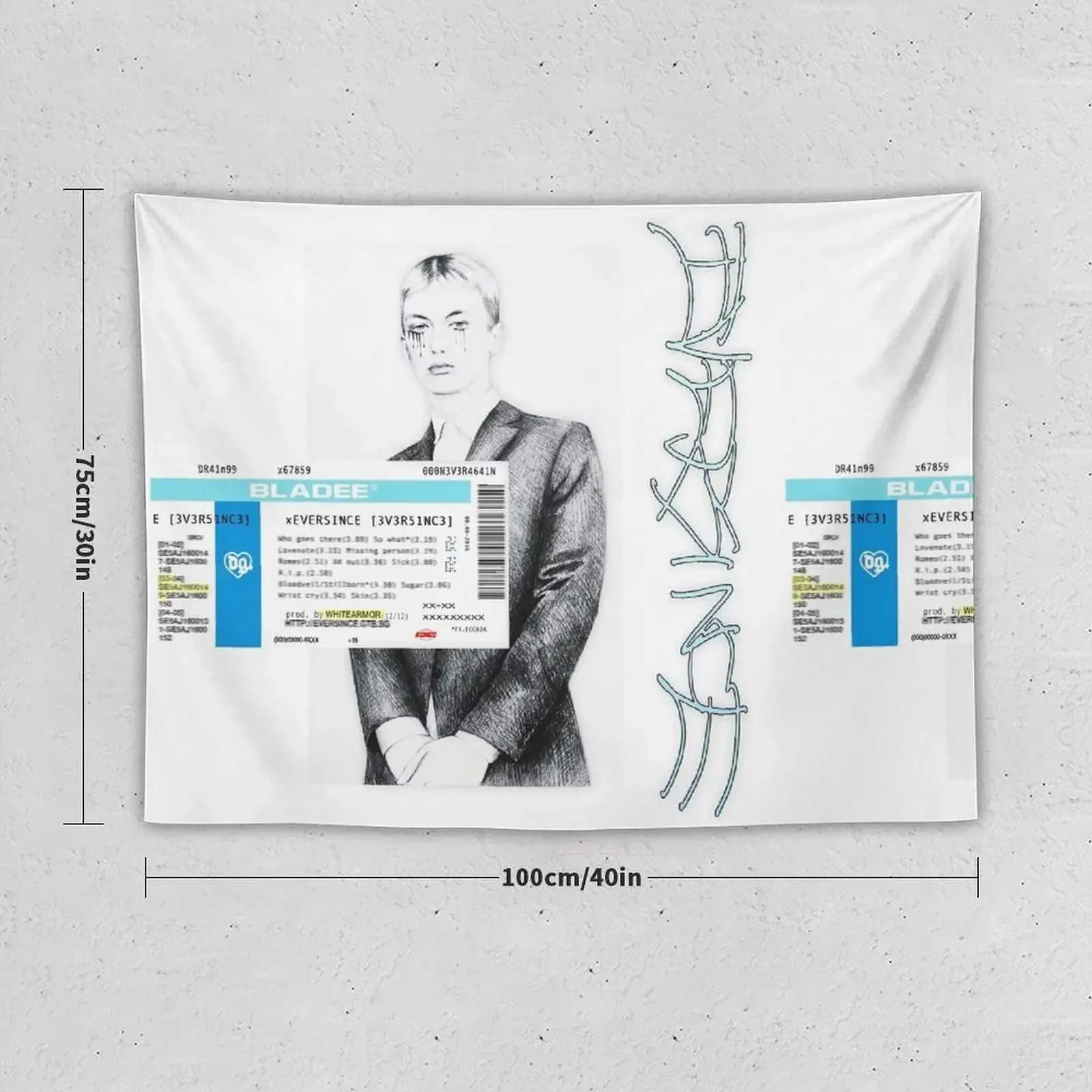 BLADEE - Eversince (edit) Tapestry Room Decor Room Decorations Aesthetics Home Decorating Tapestry