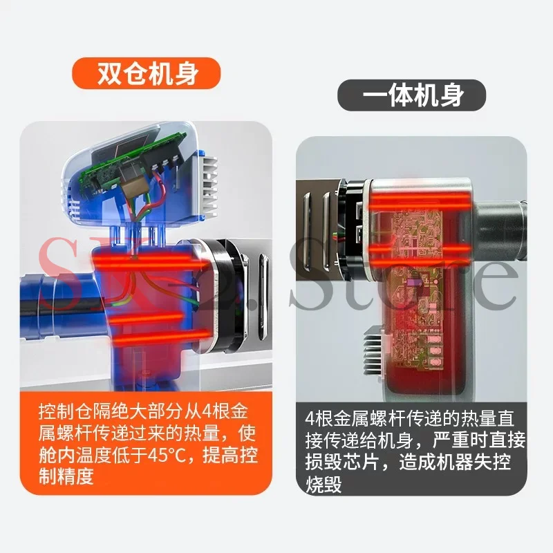 Hot melt machine PPR water pipe household hydropower engineering thermoplastic welding machine welder
