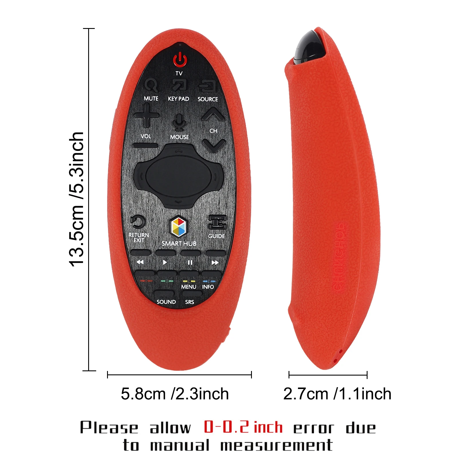 Protective Sheath Cover Case Fit for Samsung TV Remote Controller BN94-07557A BN59-01185A BN59-01185F BN59-01182B BN59-01181B