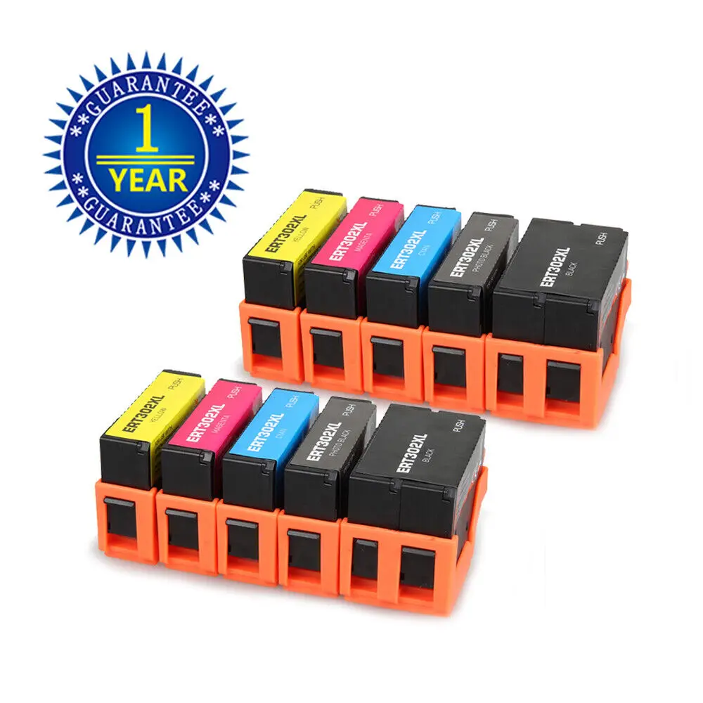 10PK 302XL T302XL Inkt Cartridge Voor Epson Expression Premium XP-6000 XP-6100