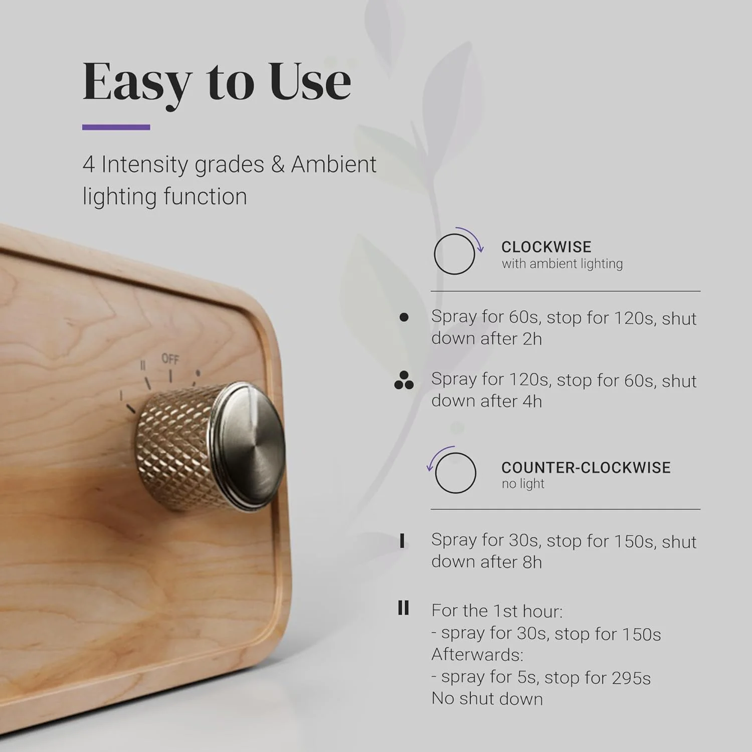 Nebulizing Essential Oil Diffusers For Aromatherapy - Battery Operated Diffuser Wood & Glass Oil Diffuser For Home Office