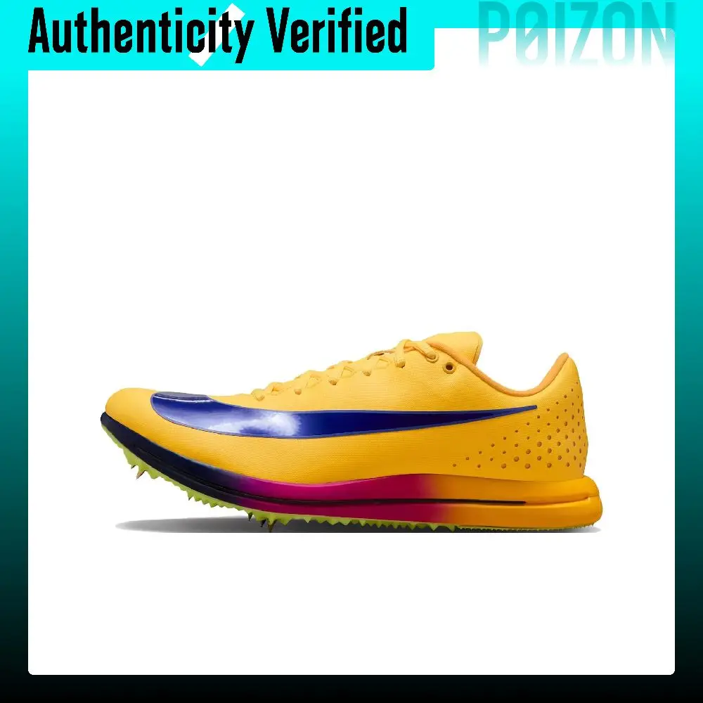 Nike Triple Jump Elite 3 Breathable Low top Running Shoes Unisex Yellow Blue HV6425-800