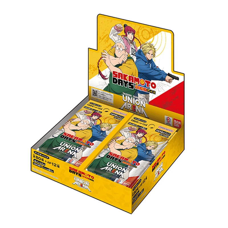 New BANDAI Card Game Sakamoto Days Union Arena Booster Pack UA43BT