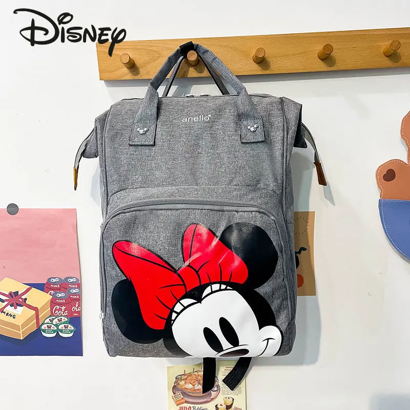 Disney Mickey Women\'s Backpack Multi-functional Student School Bag Large Capacity Mother and Baby Bag Outgoing Mommy Backpack