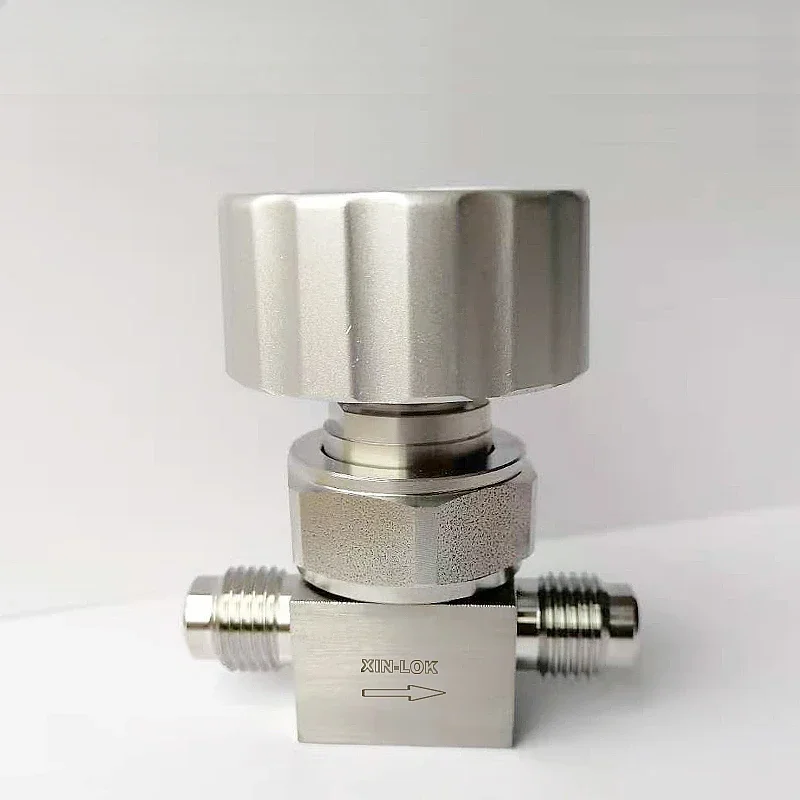 Diaphragm Valve for Semiconductor Gas SUS316L Manual Diaphragm Valve