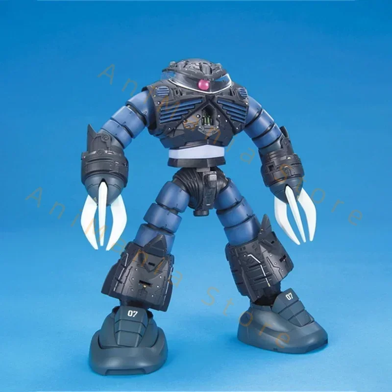 バンダイオリジナルガンプラモデルキットアニメフィギュア 1/100 MG MSM-07 Z`Gok アクションフィギュアグッズ装飾品おもちゃギフト子供のための