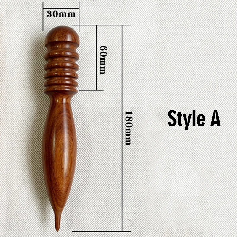 Nuevo borde de cuero de alta calidad Burnisher Handmader de madera hecha a mano Herramentadora de pulido de pulido de molienda para dispositivos de bordes artesanales de cuero