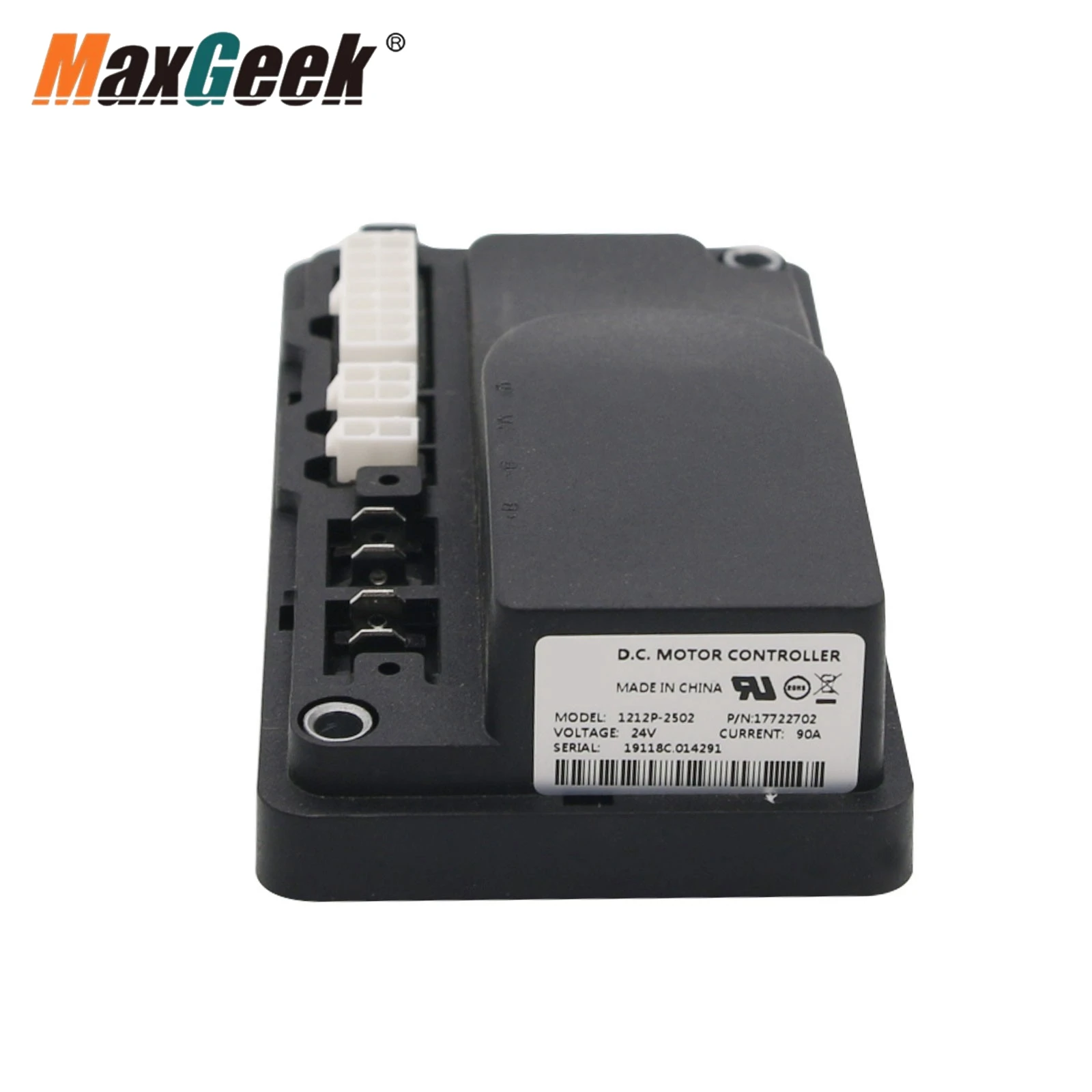 Maxgeek DC 24V 90A 1212P-2501 Motor Controller Brush Permanent Magnetism Curtis