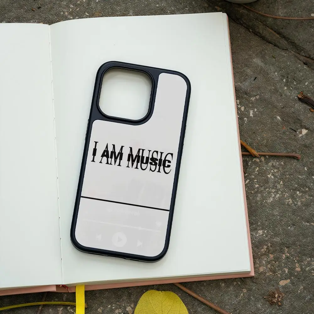 P-Playboi C-Carti Phone Case For iPhone 17 16 15 14 13 12 Pro Max Plus Black Frame Acrylic Carbon Fiber Hard Shell