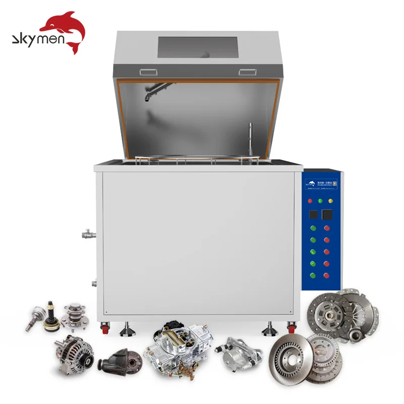 High Pressure Rotary Spray Washer Industrial Ultrasonic Cleaner for Auto Parts Engine Block Bearing Cylinder Head