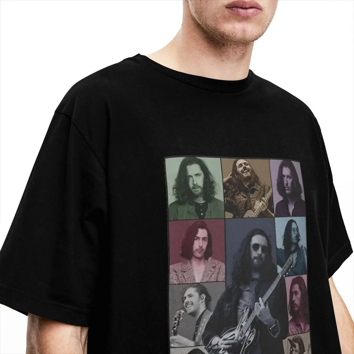 Hozier Music 2024 Tour Vintage UnReal UnEarth Men Women's T Shirts Merch Creative Tee Shirt T-Shirts Pure Cotton New Arrival