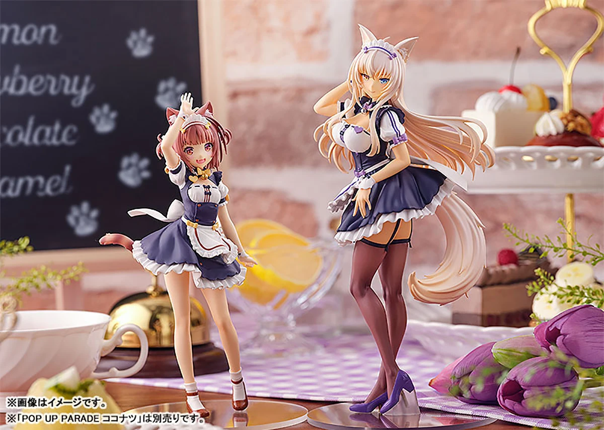 Original véritable bon sourire société pré peint Pop Up défilé Nekopara Azuki H = 160mm personnage de jeu modèle Figure décoration cadeau
