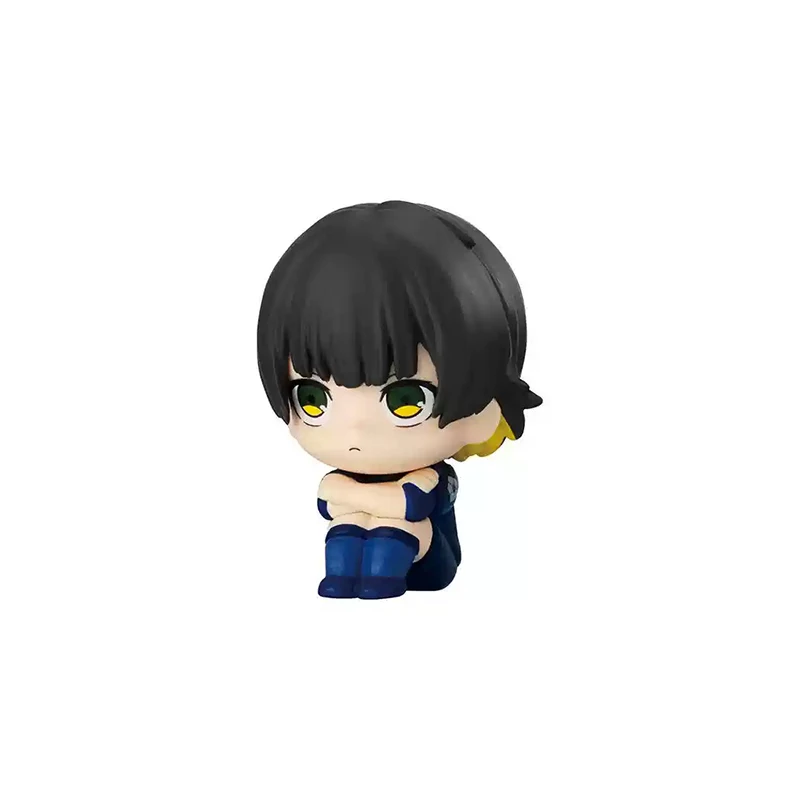 BANDAI Original bleu serrure Animation bande dessinée jouets périphériques Gasha Nagi Chigiri Rin Meguru Anime modèle d'action figurines Collection