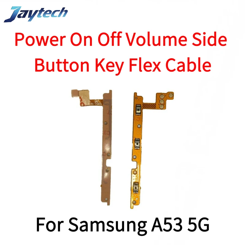 10PCS Per Samsung A32 A33 A34 A35 A36 A50 A53 A70 4G 5G Del Telefono Nuovo Volume di Alimentazione On Off Pulsante Cavo Della Flessione Interno di ricambio
