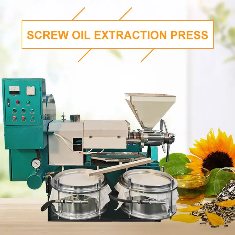 Screw Cold & Hot Press Stainless Steel Automatic High Capacity Sesame Soybean Peanut Sunflower Seed Oil Extraction Machine - view 2