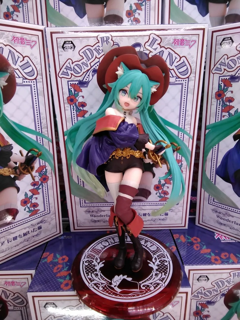 Figura de Ação Sexy Hatsune Miku em Estoque, Série de Sobremesas, Modelo Colecionável, Brinquedos de Decoração Colecionáveis, Presente de Aniversário