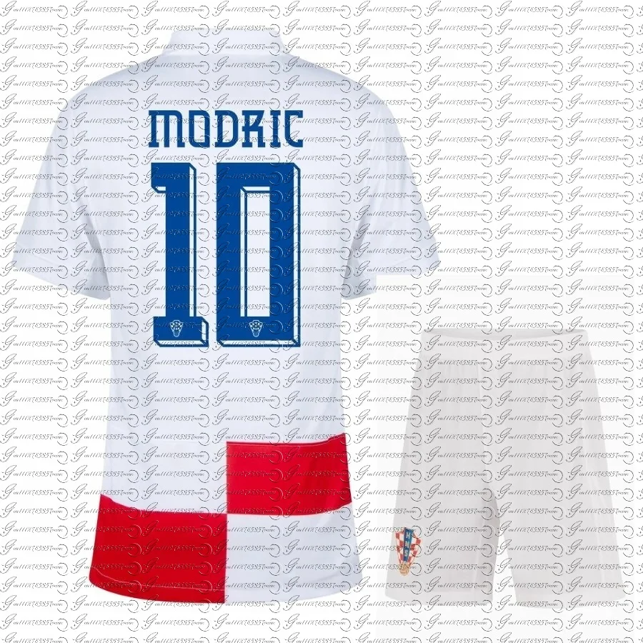 2026 New Men's T-Shirt Set - Croatia National Team - Summer Training Clothing - Adult Sports Jacket - Shorts