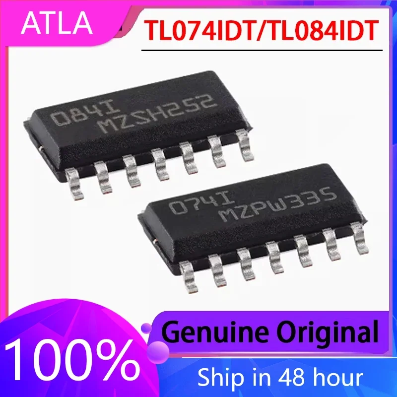 

10PCS New Original TL074IDT TL084IDT SOP-14 JFET Input Four Channel Operational Amplifier Chip in Stock