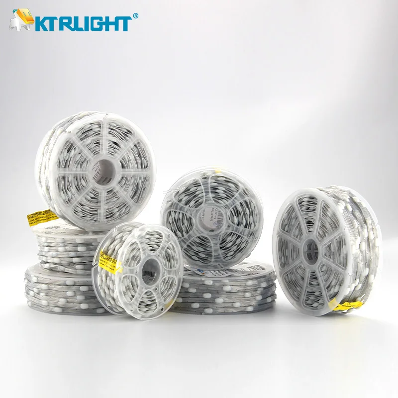 3Pin WS2811 12V Programmable LED String Lights - IP68 Waterproof Cuttable 100LEDs/m Christmas Party DIY Outdoor garland Lighting