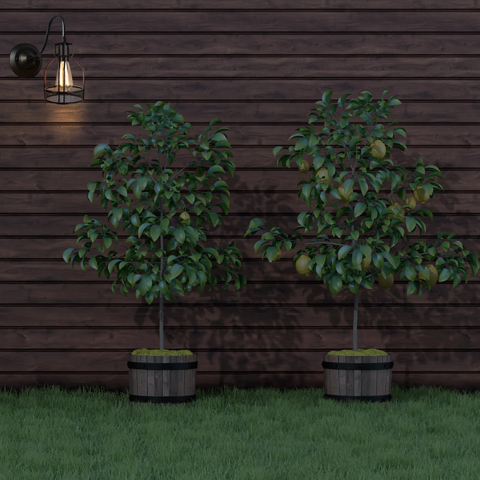 

1Pcs Vintage LED Wall Light Black Outdoor Garden Yard Lamp Decorative Porch Light Waterproof Durable Atmosphere