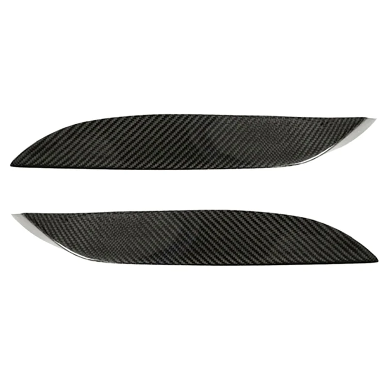 

Real Carbon Fiber Front Bumper Side Splitter Canards Lip Spoiler For BMW F80 M3 F82 F83 2015-2018-A02G