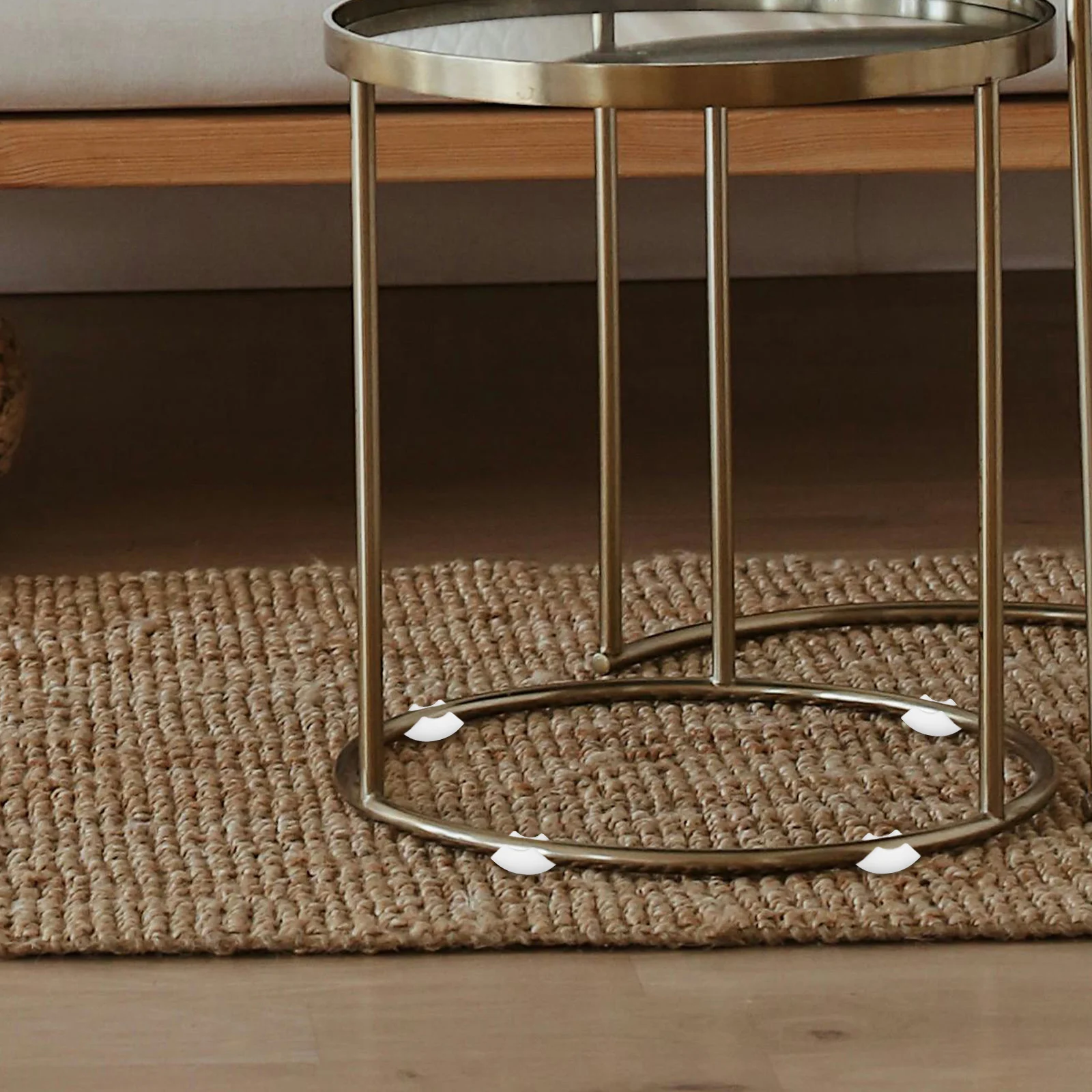 

10pcs Creative Shaped Chair Leg Pads Non-Slip Floor Protectors For Hardwood Furniture Plastic Tube Caps Reusable