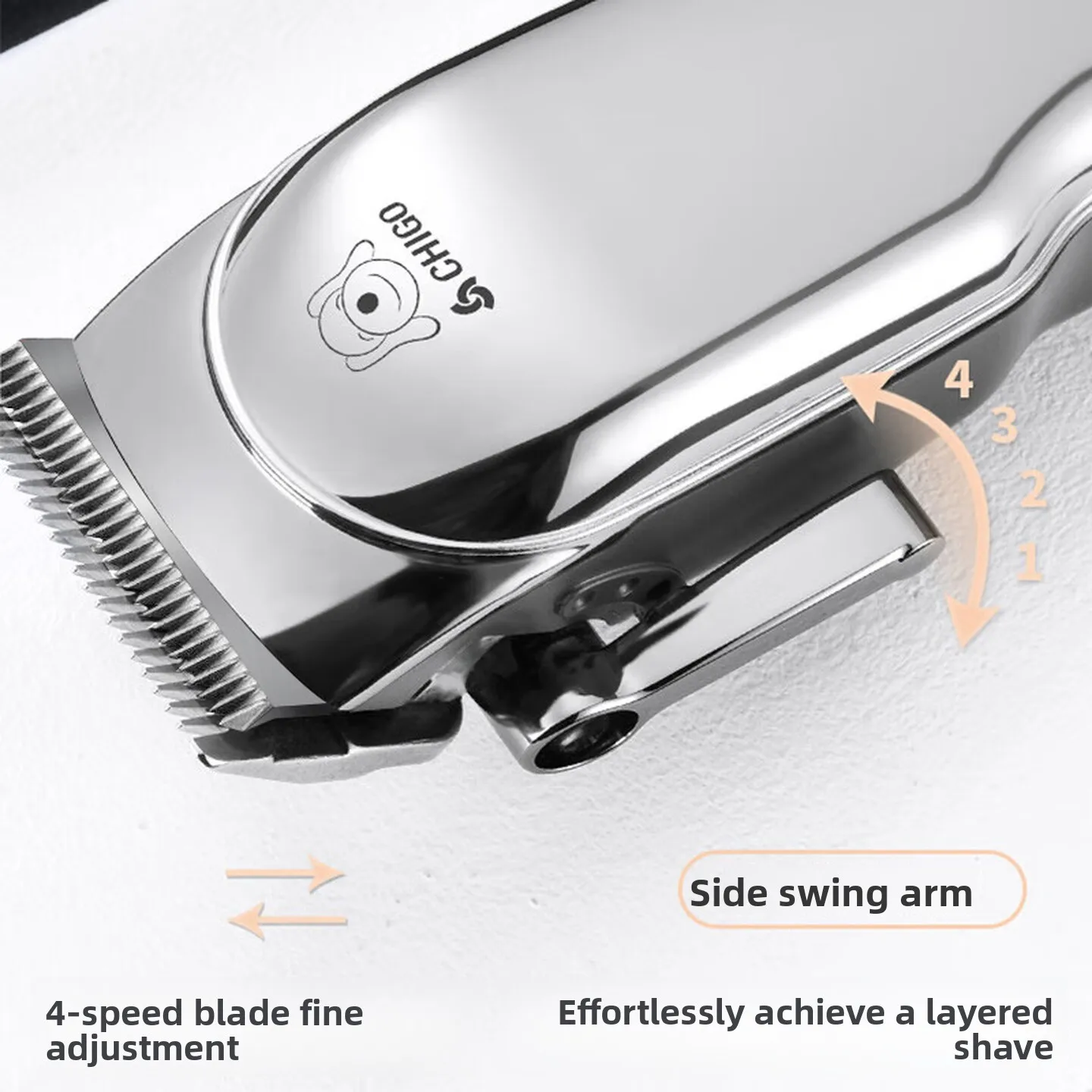 Pet Hair Clipper 10W Electric Grooming Trimmer Digital Display with 6 Guide Combs for Dogs Cats Home Salon Daily Use 반려동물 이발기