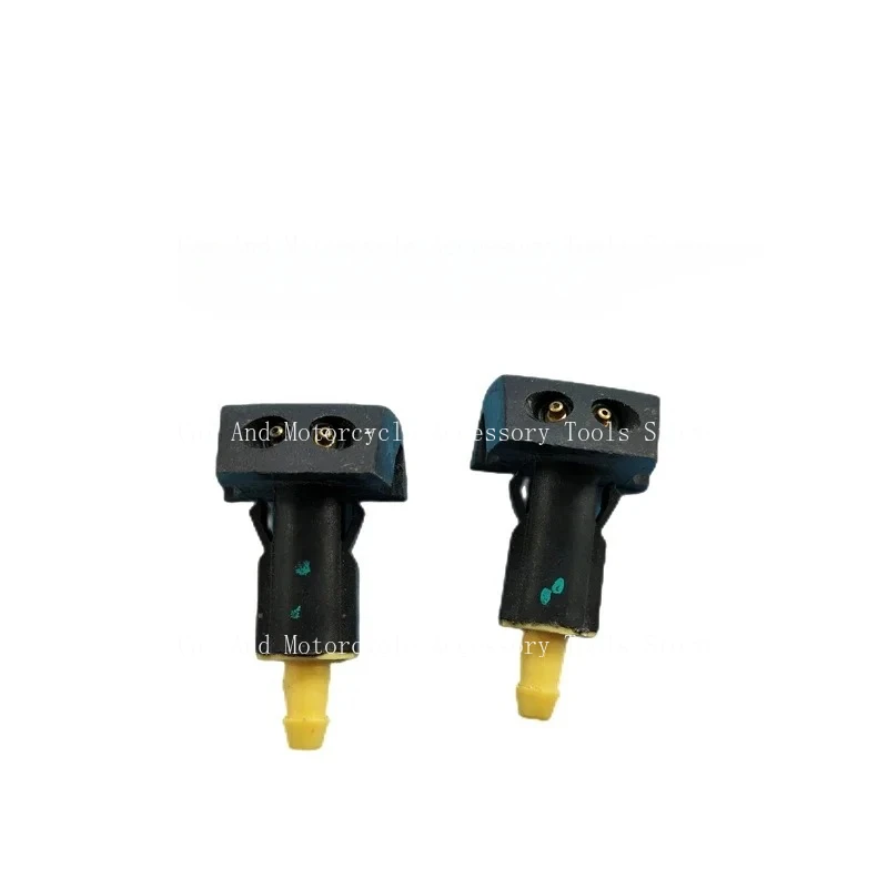 Suitable For NISSAN Patrol Y62 Front Windshield Spray Nozzle Modification Fan Shaped Wiper Nozzle Original 2pcs