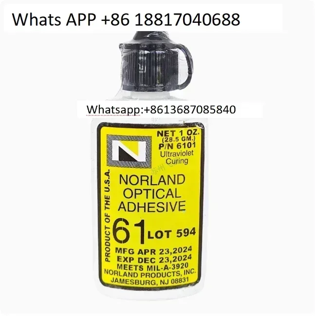 Norland NOA61 ultraviolet   glue  curing NOA61 glue-