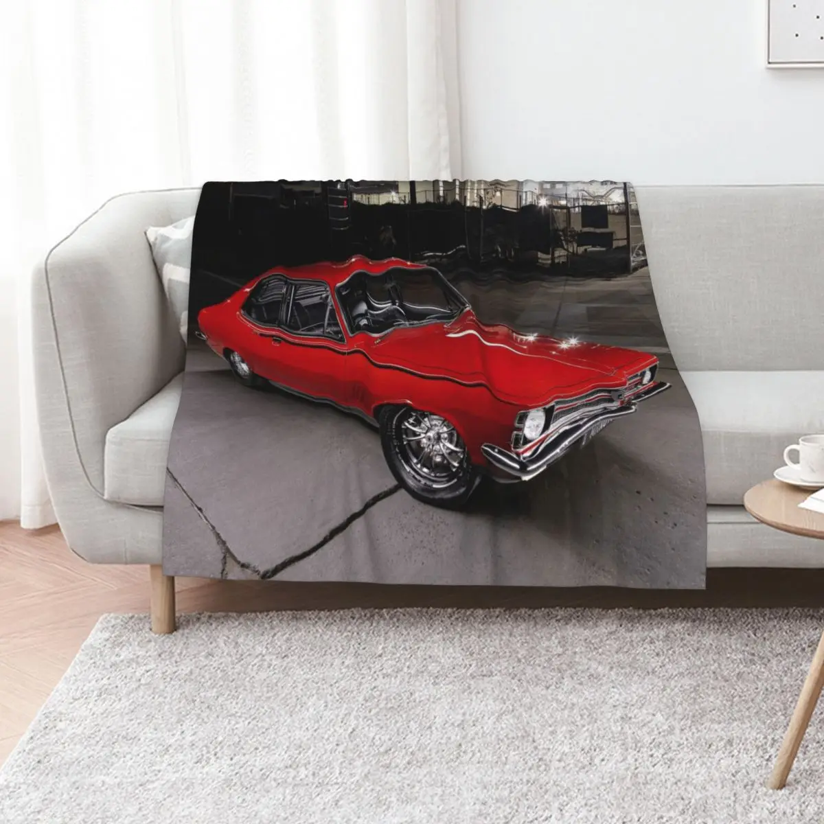 Nick's Holden LC Torana Throw Blanket Plaid Fashion Sofas valentine gift ideas Hairys anime Soft Blankets