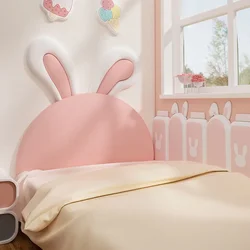 Upholstered Removable Headboard Modern Wall Panel Cute Kids Headboard Peel Stick Cushion Funda Cabecero Cama Home Furnitur