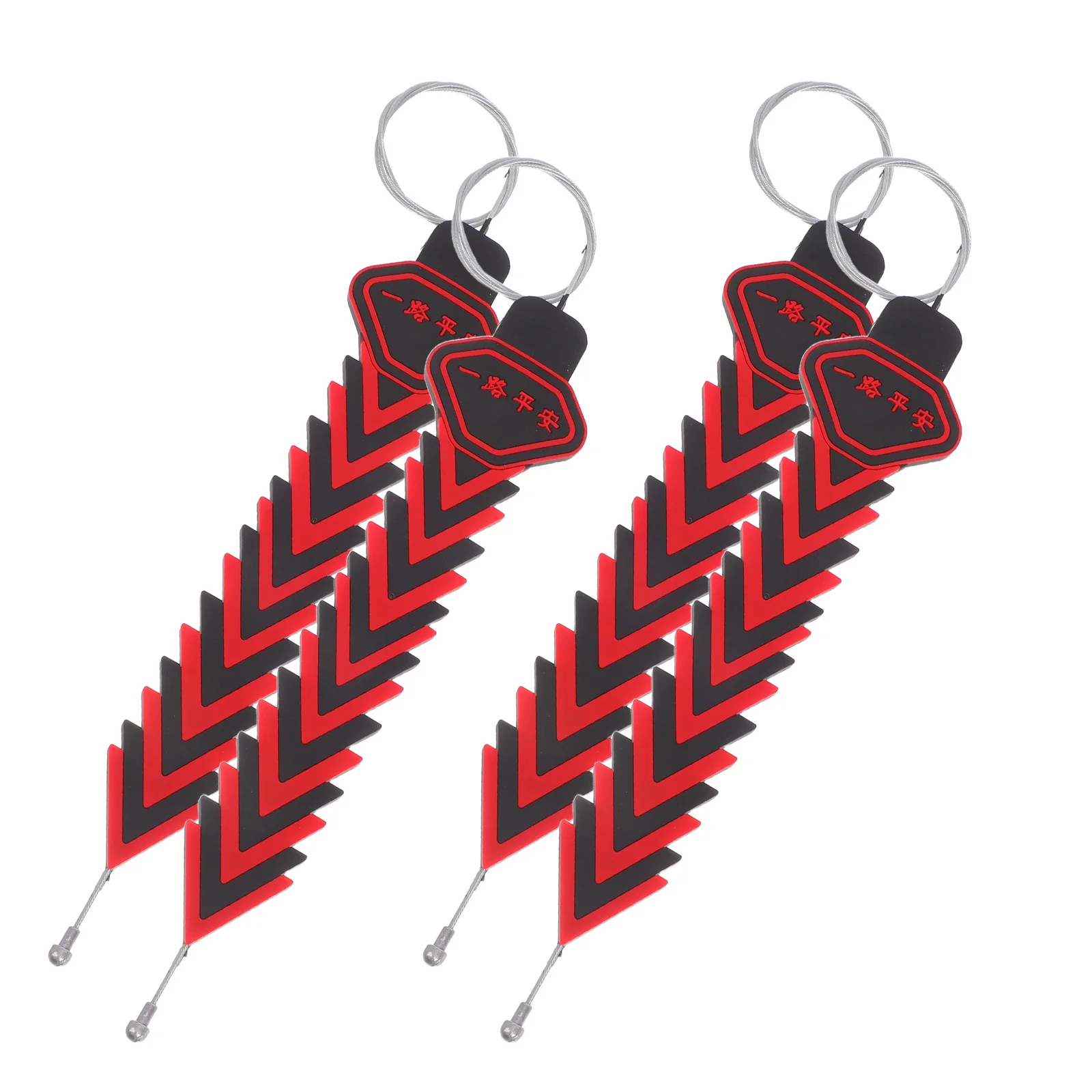 

4Pcs Car Anti Static Ground Strap Static Eliminating Strip for Vehicle Safety Reduce Shock Risk Easy Fit No Tools Required