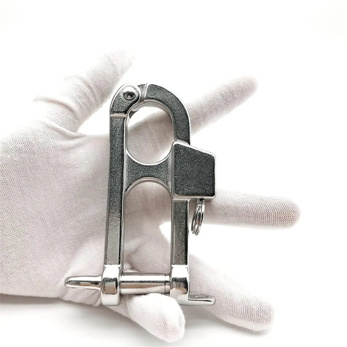 LUCK Stainless Steel Quick Release Snap Shackle for Sailing, Camping, Gym, and More