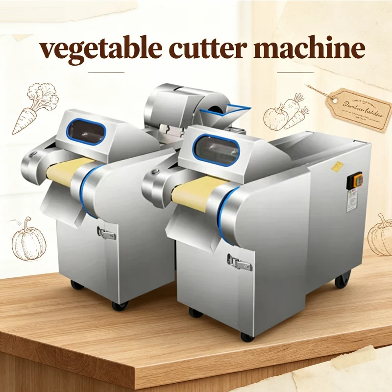 Onion Potato Chips Slicer Slicing Machine Electric Cabbage Shredder Machine Vegetable Fruit Slicing