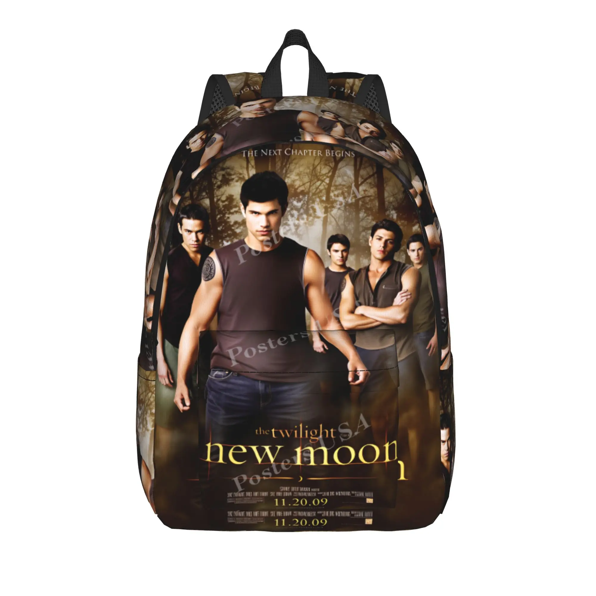 Decor Edward Backpack The Twilight Saga Daily Backpacks Boy Design Print School Bags Stylish Rucksack