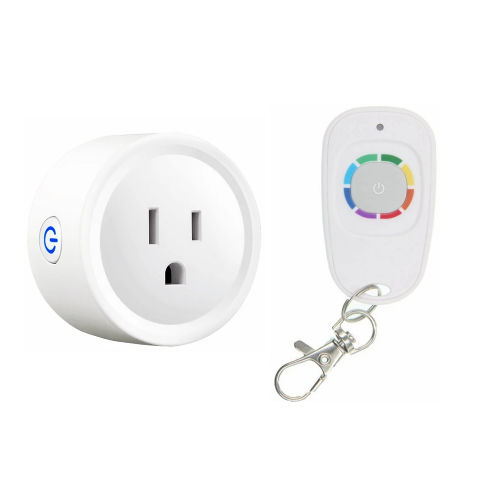 Wireless Remote Control Socket American Standard Lamps Free Wiring AC100V~220V Water Pump Electromechanical Source