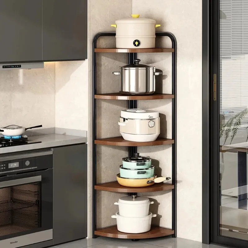 رف زاوية للخزانة الزاوية مدمج على جدار غرفة المعيشة وخزانة المطبخ المثلثة وغرفة النوم