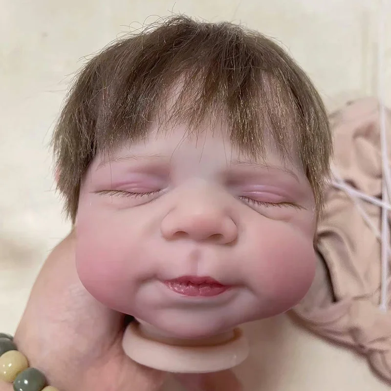 

19inches Already Painted Reborn Kit Pascale Lifelike Many Details Veins DIY Parts with Cloth Body and Eyes