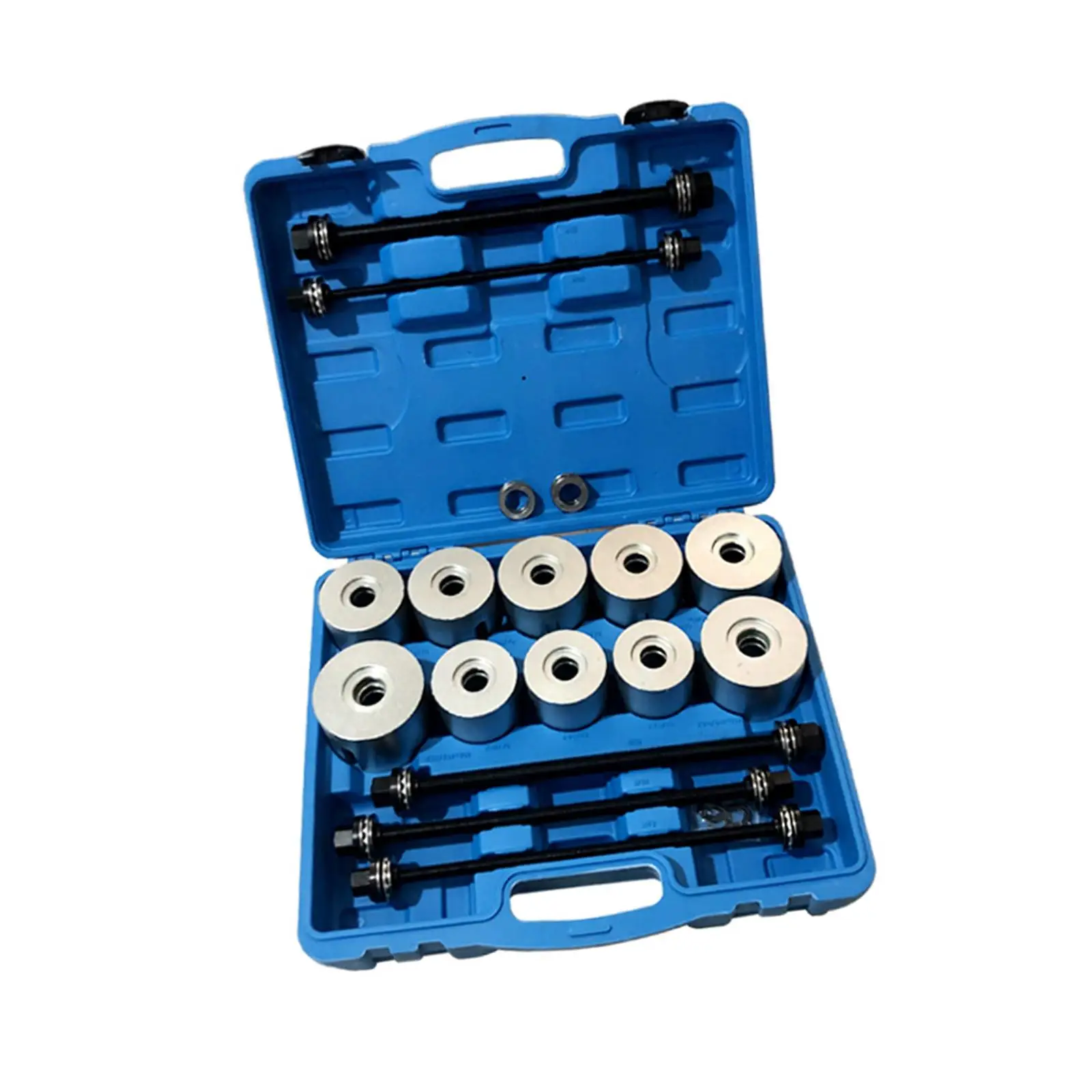 طقم أكمام للضغط والسحب مكون من 28 قطعة محمول مع أدوات إصلاح حقيبة التخزين #4