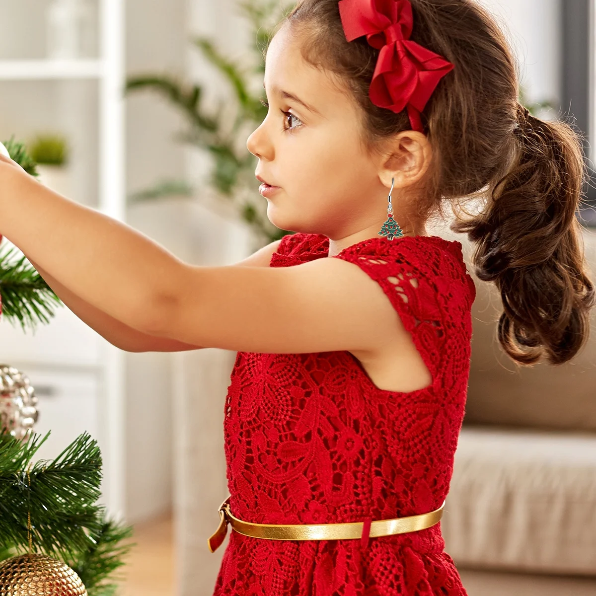 10 قطعة المعلقات شجرة عيد الميلاد عالية الجودة سبيكة DIY بها بنفسك السحر ل قلادة المفاتيح صنع المجوهرات لوازم الحرف الزخرفية #5