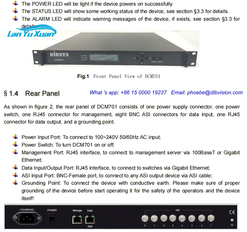 Cable TV IP Converter Spts and Mpts Multiplexer 8 Asi Input Video Multiplexing