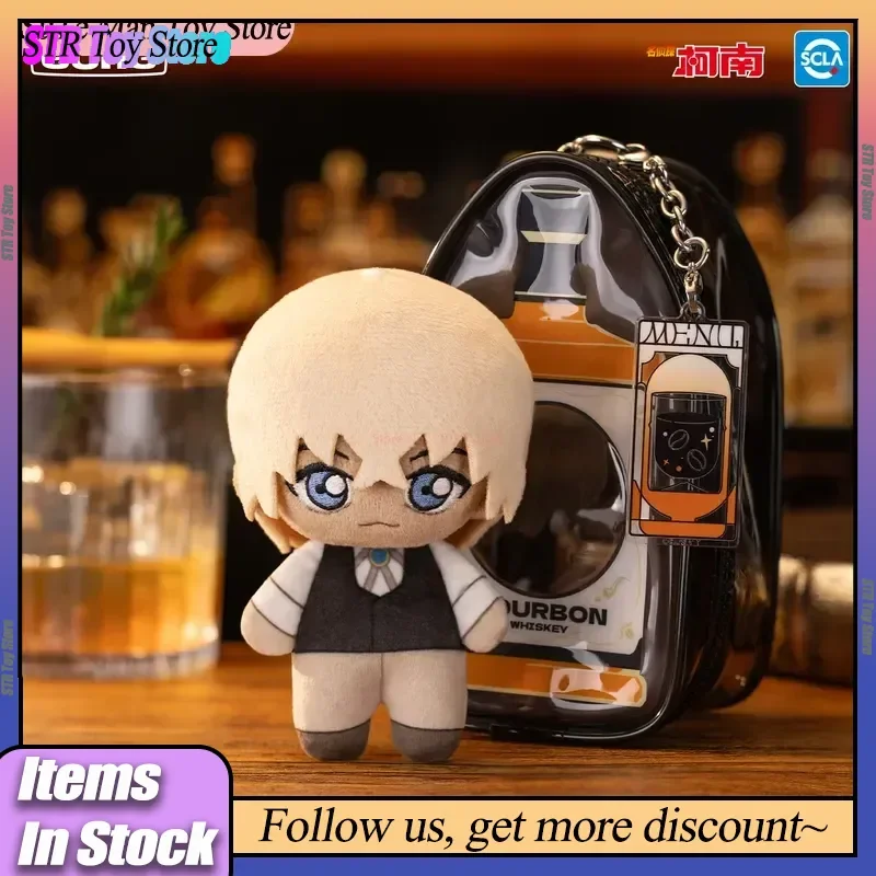 Original ‌ Detective Conan Organización Negra ‌ Colgante de peluche Kawaii de la serie Wine List Bourbon ‌ Sherry Gin Regalo de Navidad de cumpleaños