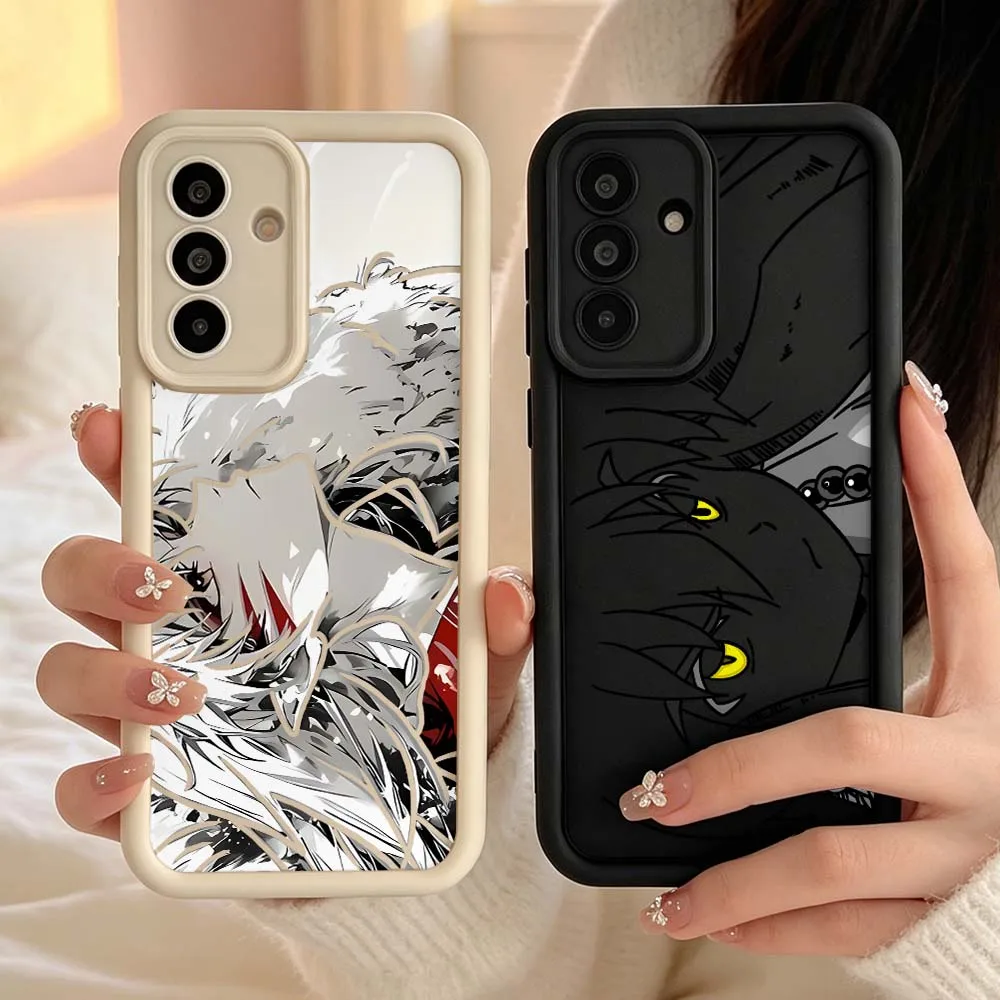 Sesshomaru design Cover For Samsung Galaxy A06 A07 A15 A16 A17 A25 A26 A35 A36 A55 A56 A57 Eye Ladder Phone Case