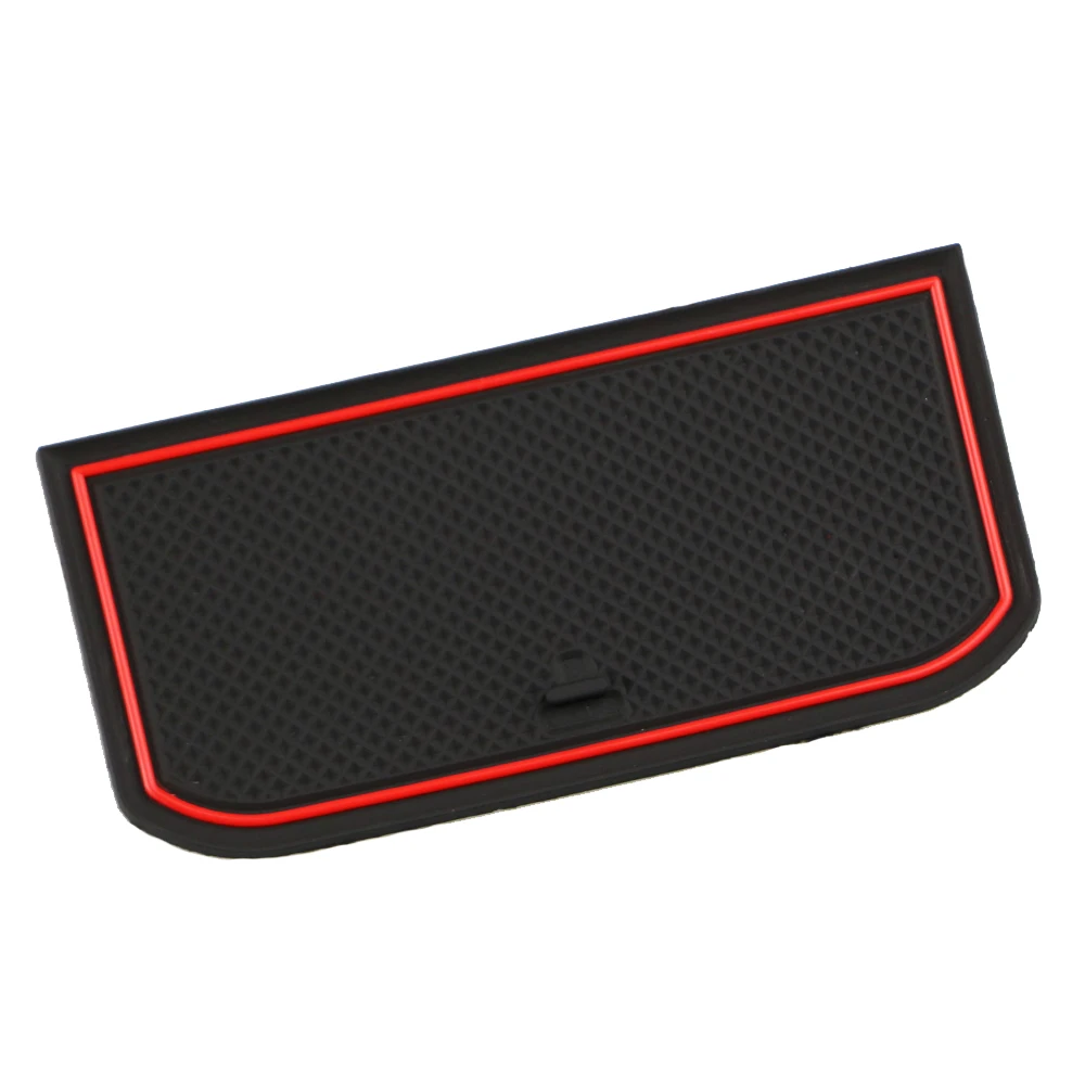 For Honda Jazz Fit 2014-2019 2016 2017 2018 Rubber Anti-slip Mat Door Groove Cup Pad Gate Slot Coaster Interior Car Accessories