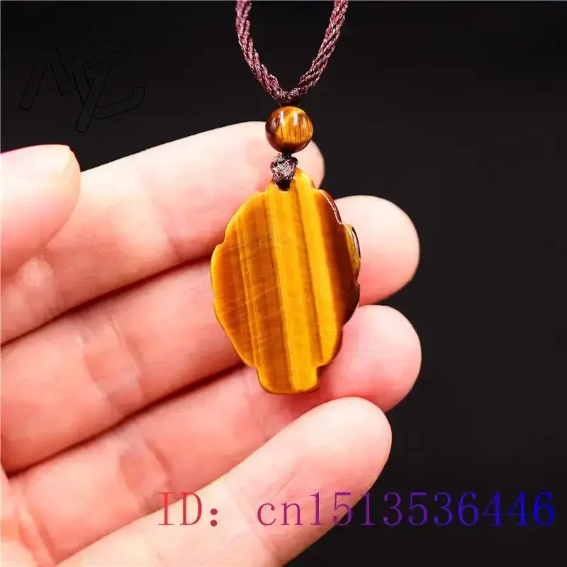 الطبيعية عين النمر تسعة الذيل الثعلب قلادة مجوهرات تميمة الهدايا الأحجار الكريمة منحوتة سحر قلادة الأزياء الصينية اليشم الجاديت