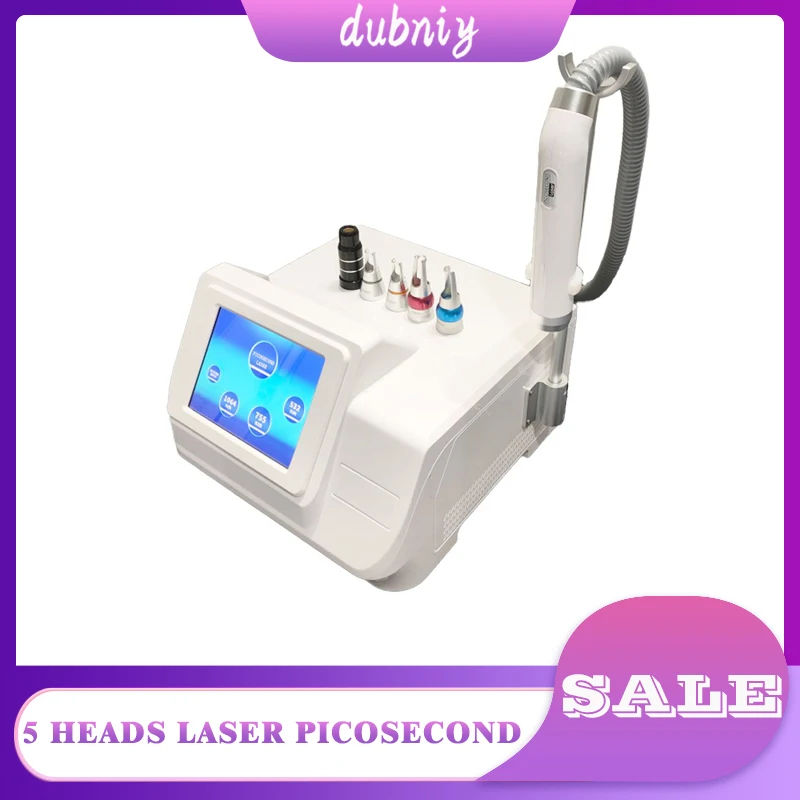 2025 Newest Portable Small Picosecond Nd Yag Laser Removal Scar Removal Pigmentation Derma Picosecond Laser Skin Tightening