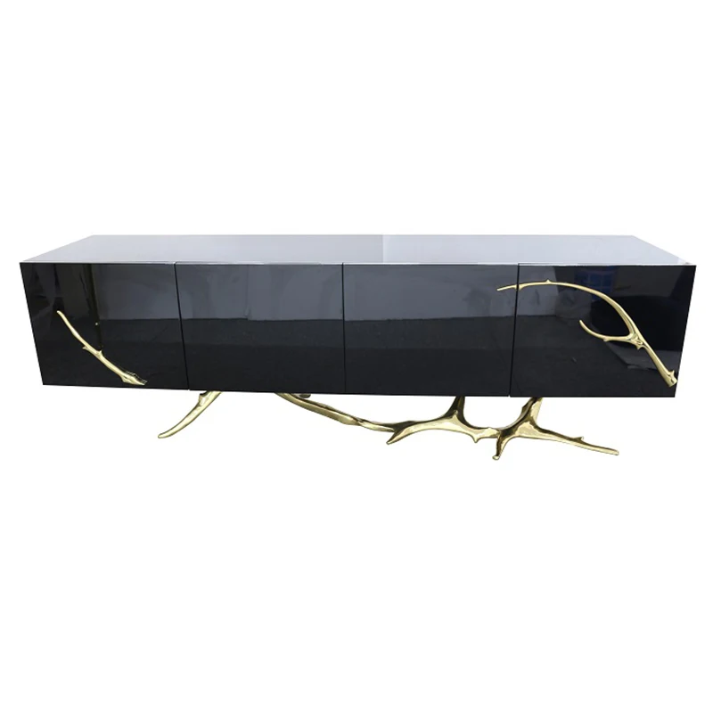 TV stand furniture Traditional wooden Scandinavian Chinese is a TV stand